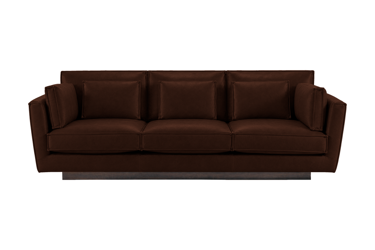 Stanley Large Sofa 3 Cushions in Momo Biscuit