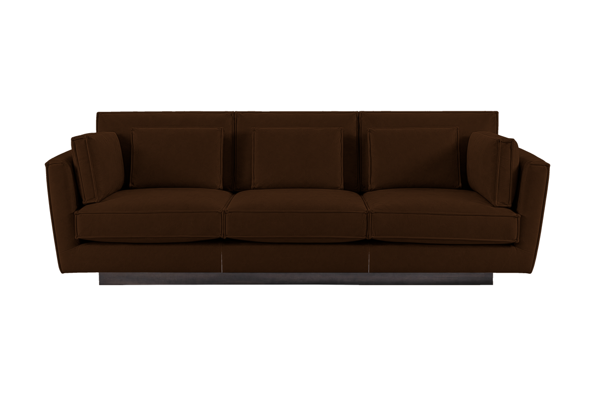Stanley Large Sofa 3 Cushions in Marfa Denton