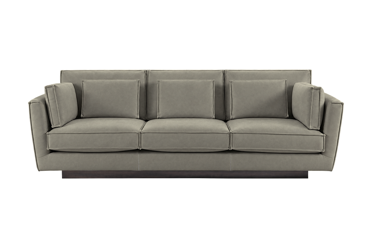 Stanley Large Sofa 3 Cushions in Felix Glace