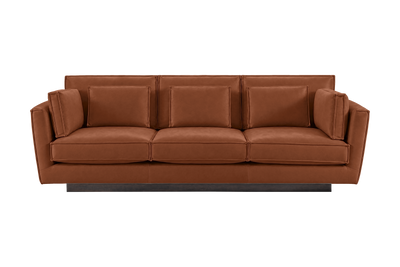 Stanley Large Sofa 3 Cushions in Dante Hazel