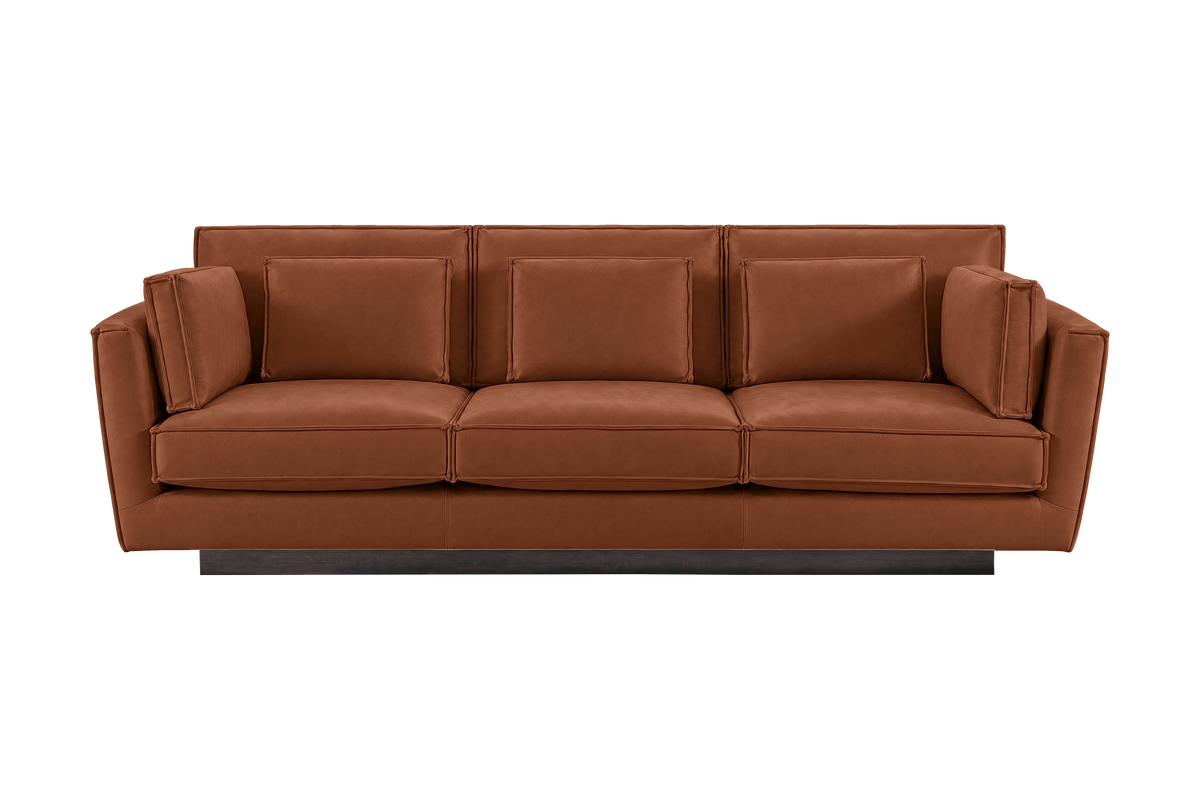 Stanley Large Sofa 3 Cushions in Dante Hazel