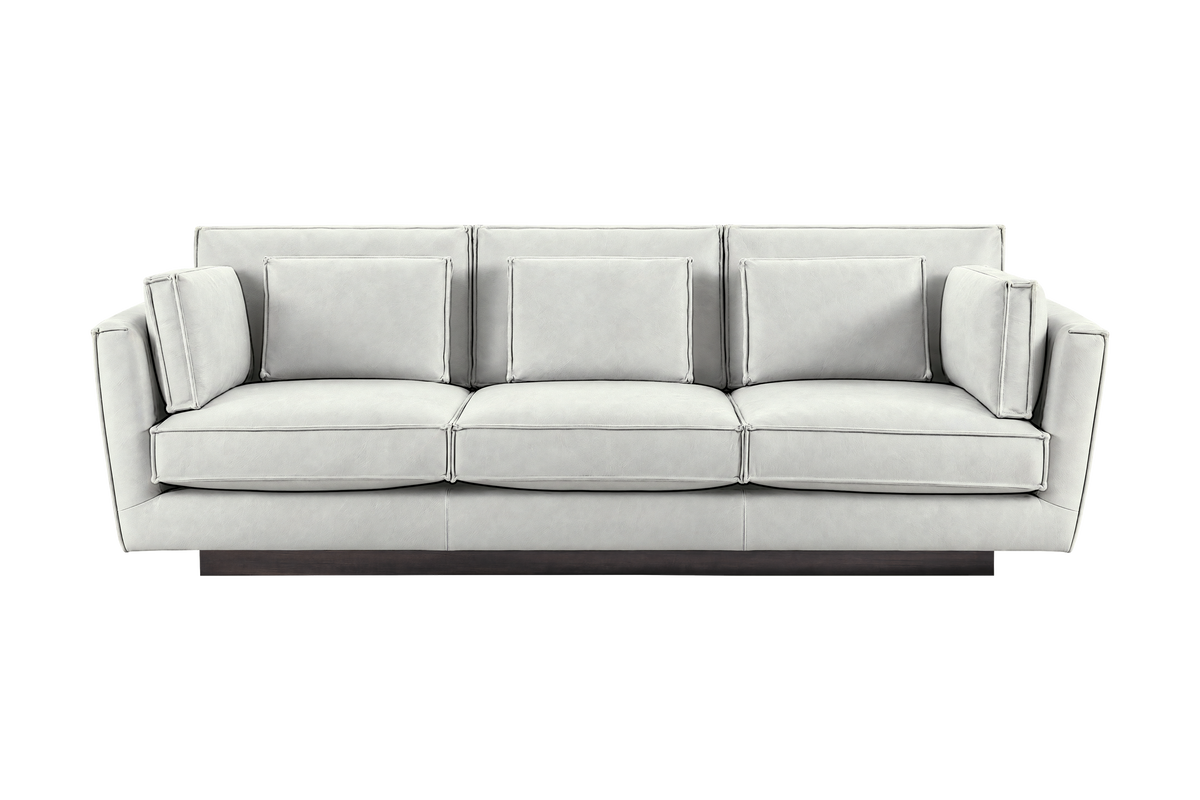 Stanley Large Sofa 3 Cushions in Felix Milky
