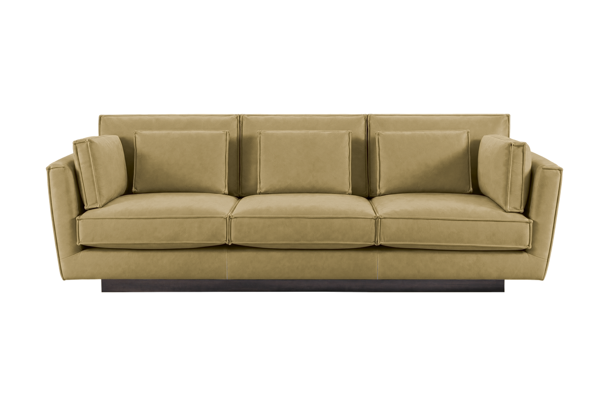 Stanley Large Sofa 3 Cushions in Marfa Olivia