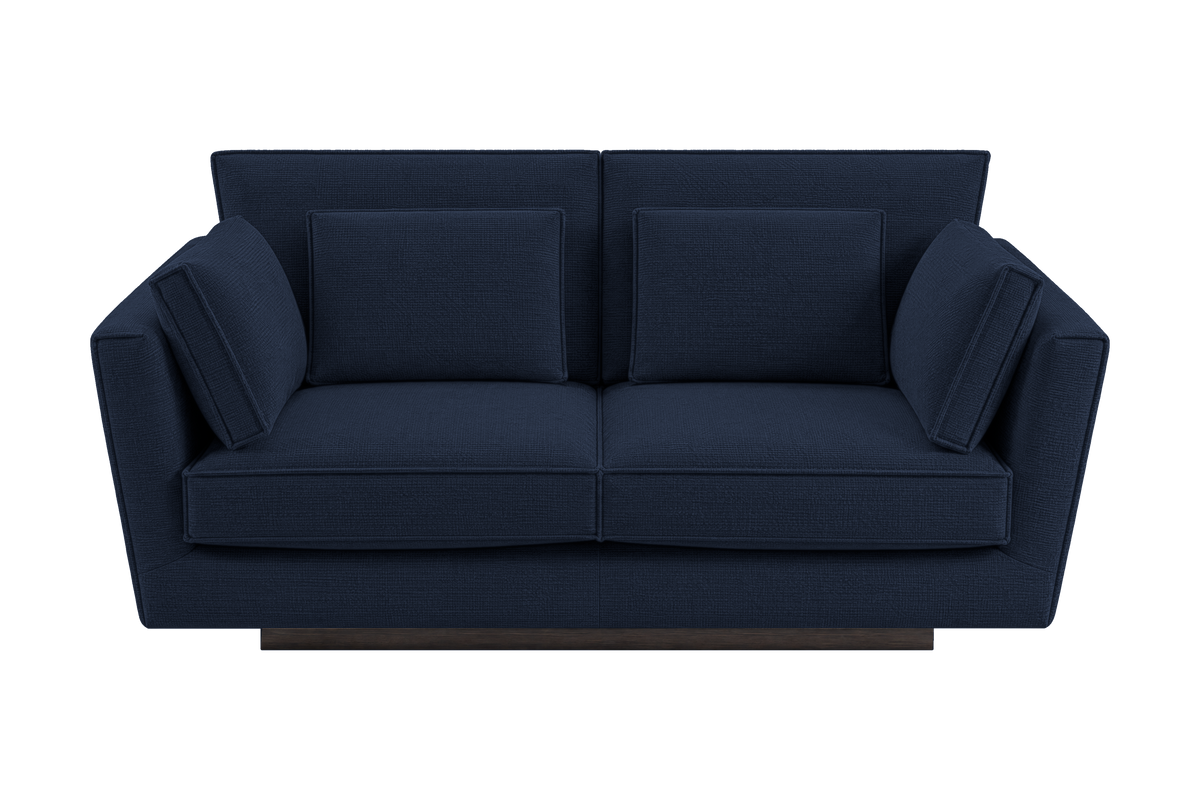 Stanley Small Sofa in Roni Ember Blue