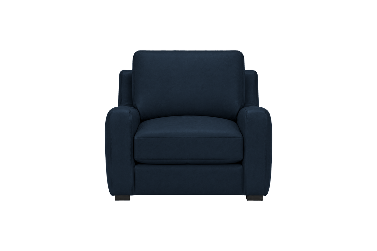 Theo Armchair in Dante Aqua