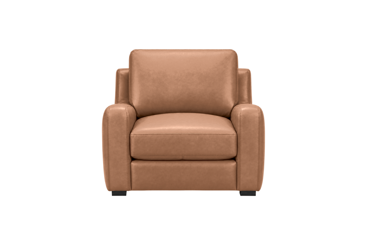 Theo Armchair in Momo Camel