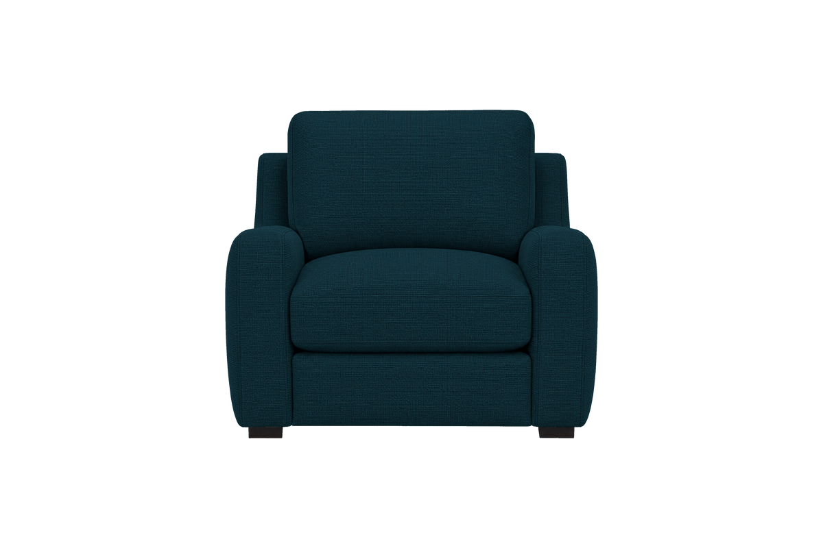 Theo Armchair in Roni Deep Lake