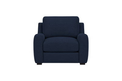 Theo Armchair in Roni Ember Blue