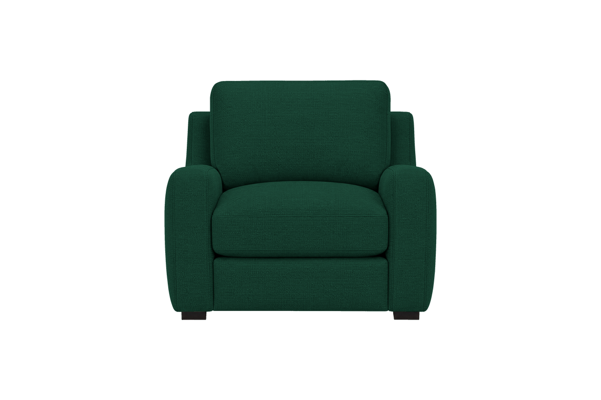 Theo Armchair in Roni Frog