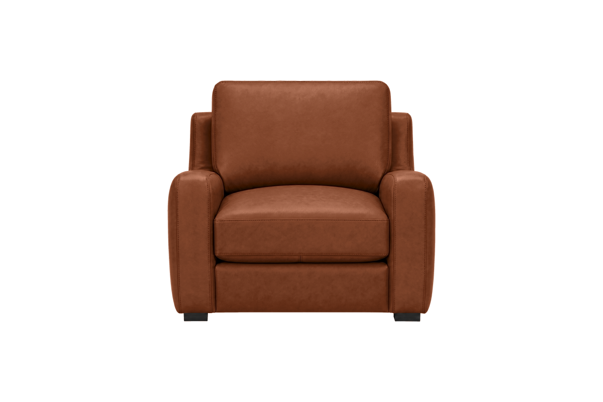 Theo Armchair in Dante Hazel
