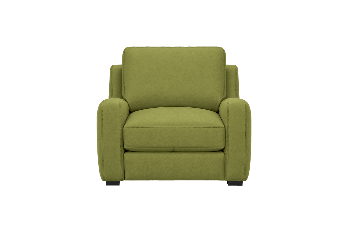 Theo Armchair in Fresco Key Lime