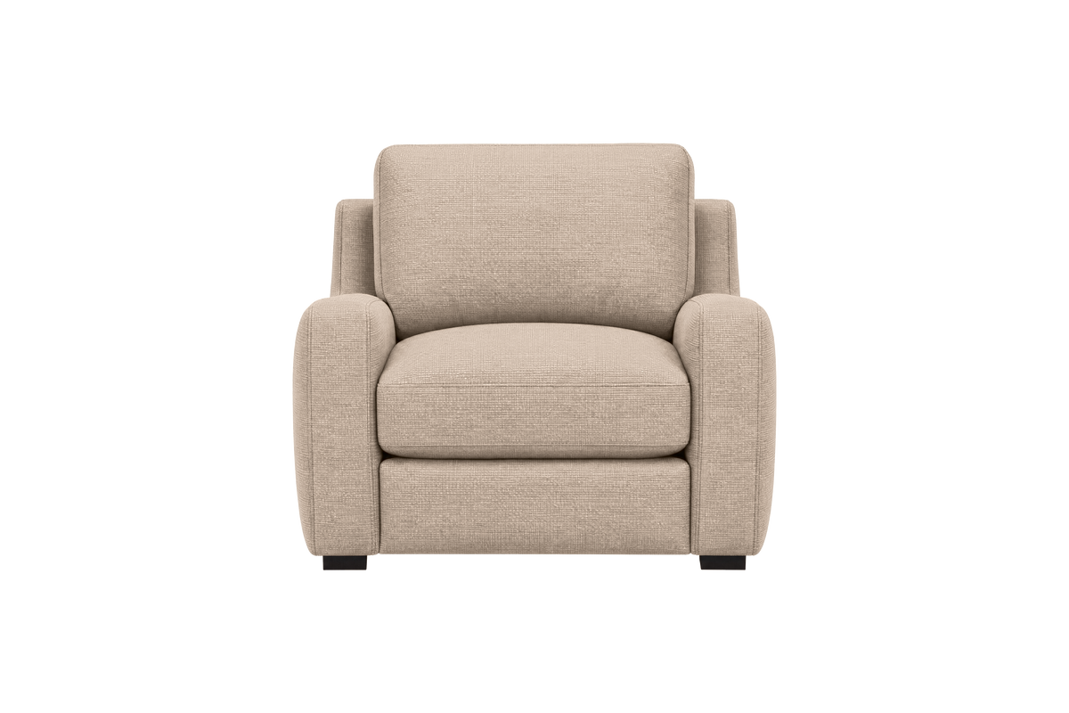 Theo Armchair in Roni Pine Nut