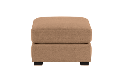 Theo Footstool in Roni Biscotti