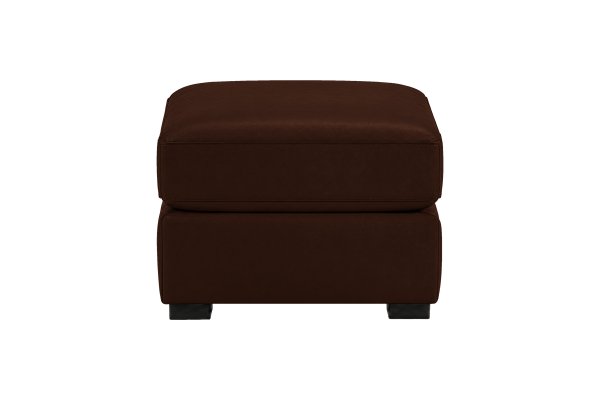Theo Footstool in Momo Biscuit