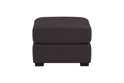 Theo Footstool in Dante Charcoal
