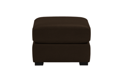 Theo Footstool in Marfa Charcoal