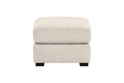 Theo Footstool in Mosquito Cracker