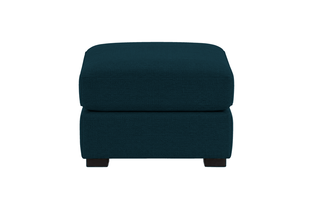 Theo Footstool in Roni Deep Lake