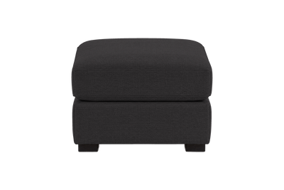 Theo Footstool in Roni Ember