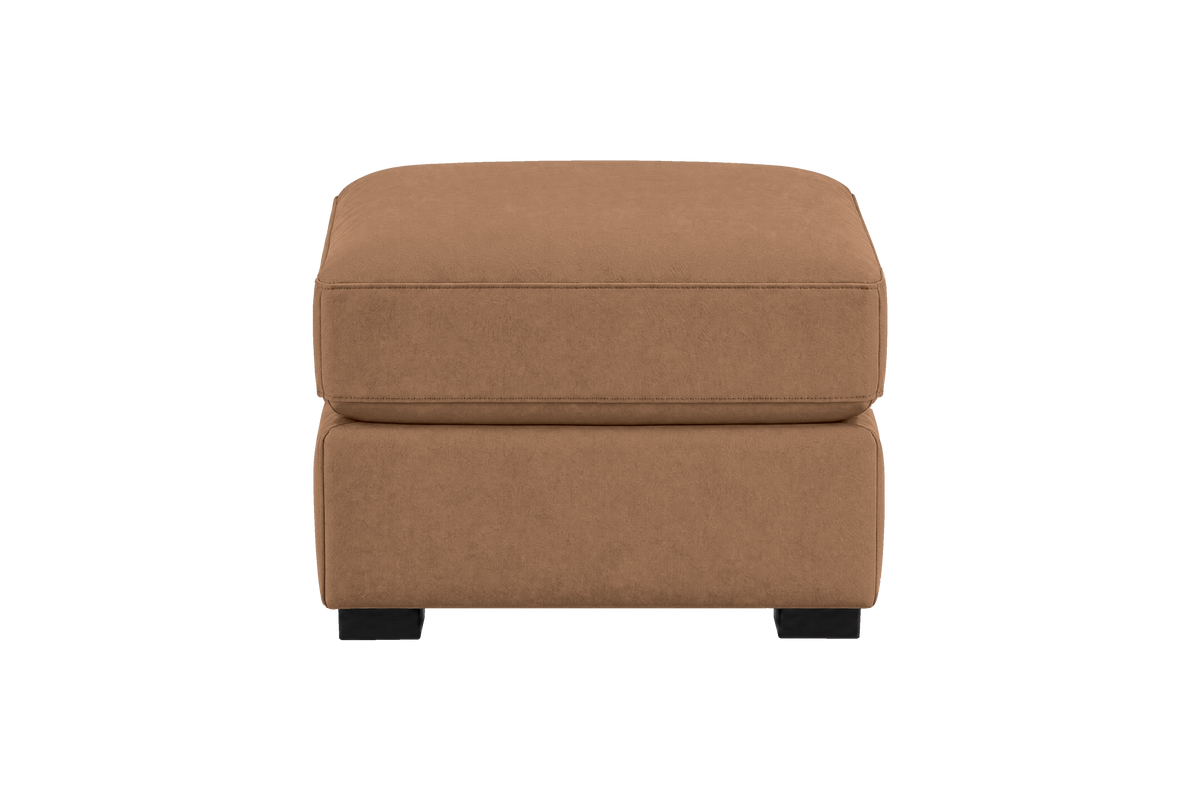 Theo Footstool in Fresco Hazel