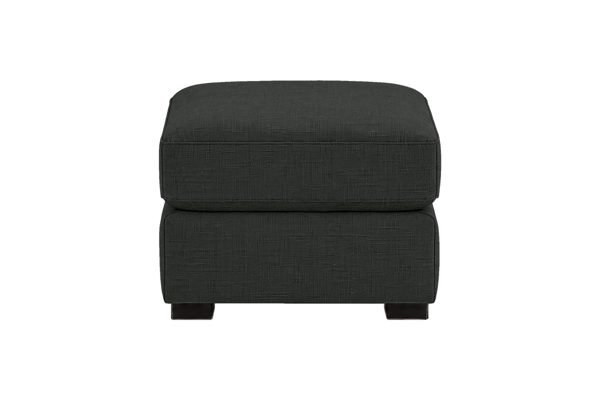 Theo Footstool in Mosquito Lola