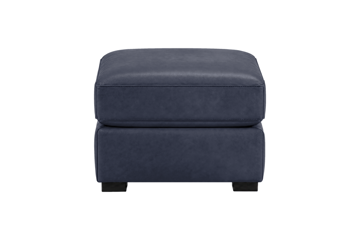 Theo Footstool in Momo Midnight