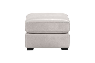 Theo Footstool in Momo Milky