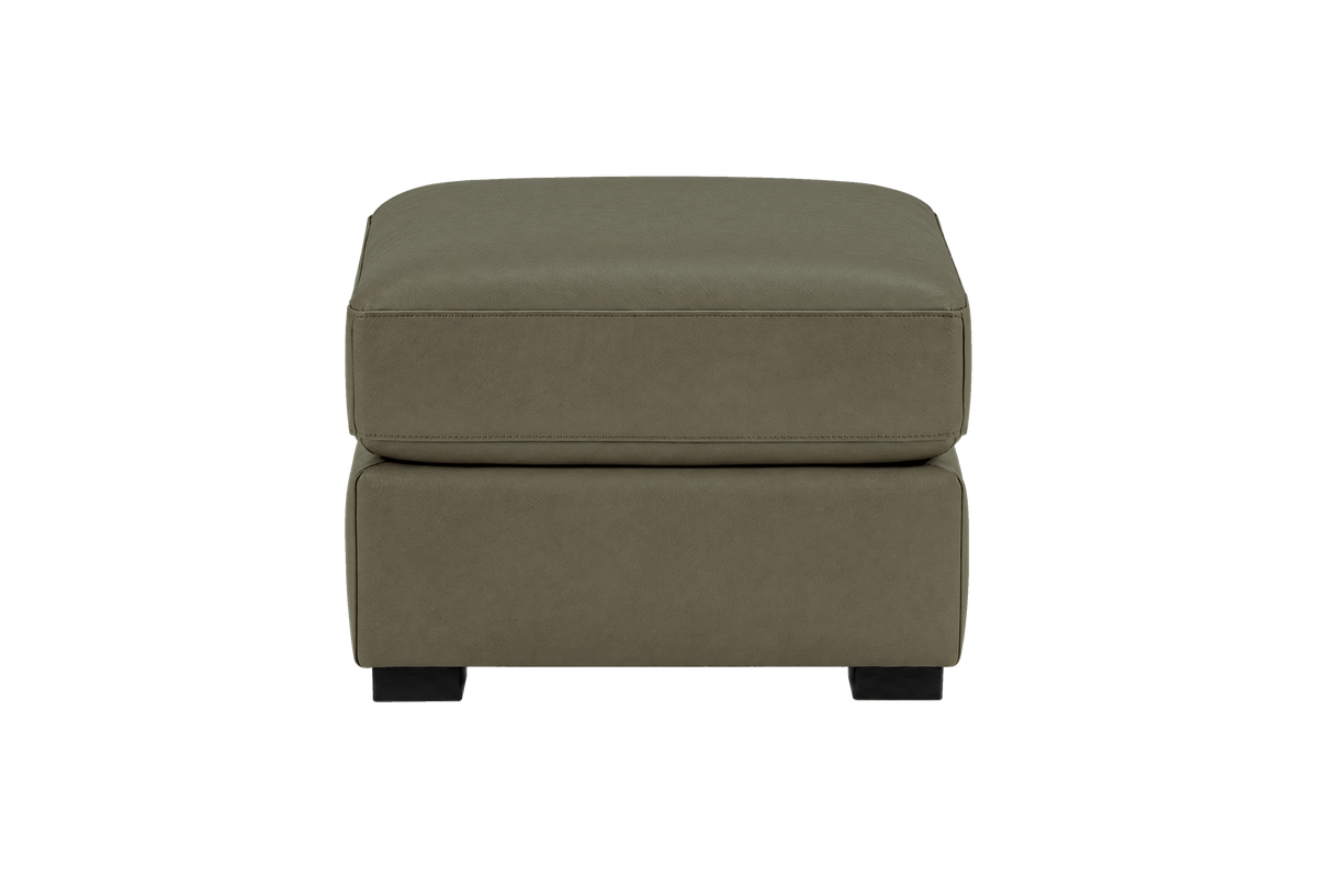 Theo Footstool in Felix Olive
