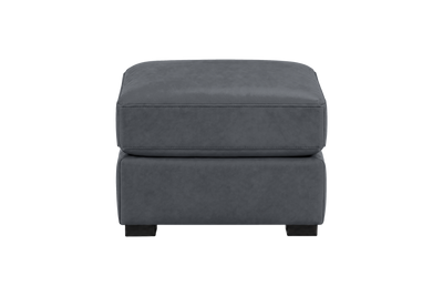 Theo Footstool in Dante Shark