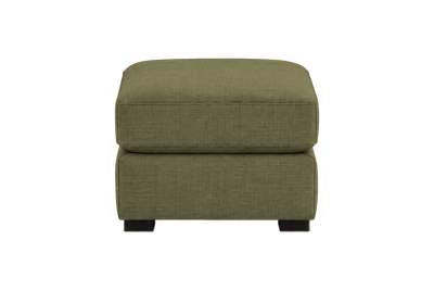 Theo Footstool in Mosquito Sycamore