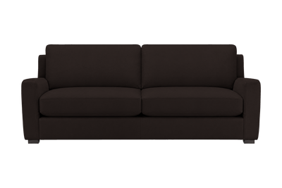 Theo Large Sofa in Dante Ebony