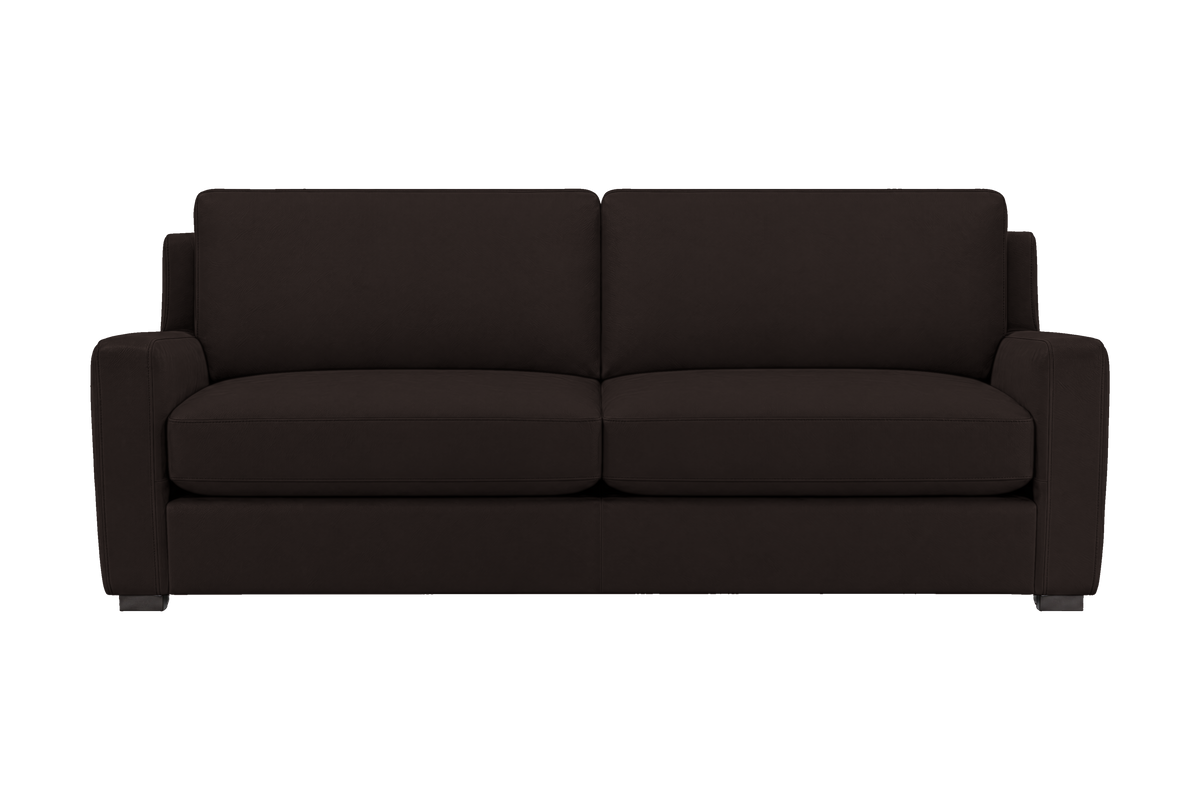 Theo Large Sofa in Dante Ebony