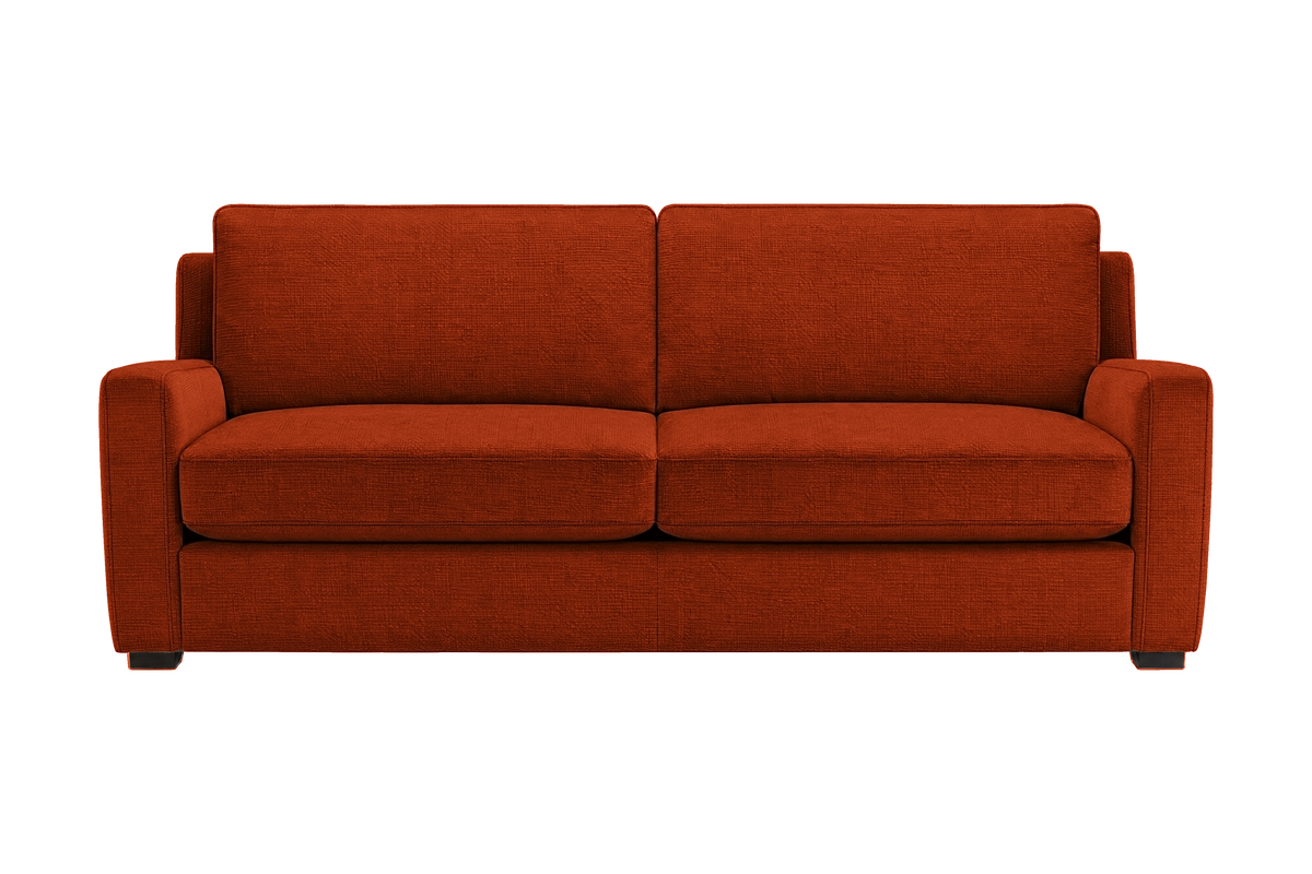 Theo Large Sofa in Roni Poppy