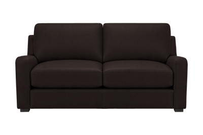 Theo Small Sofa in Dante Ebony