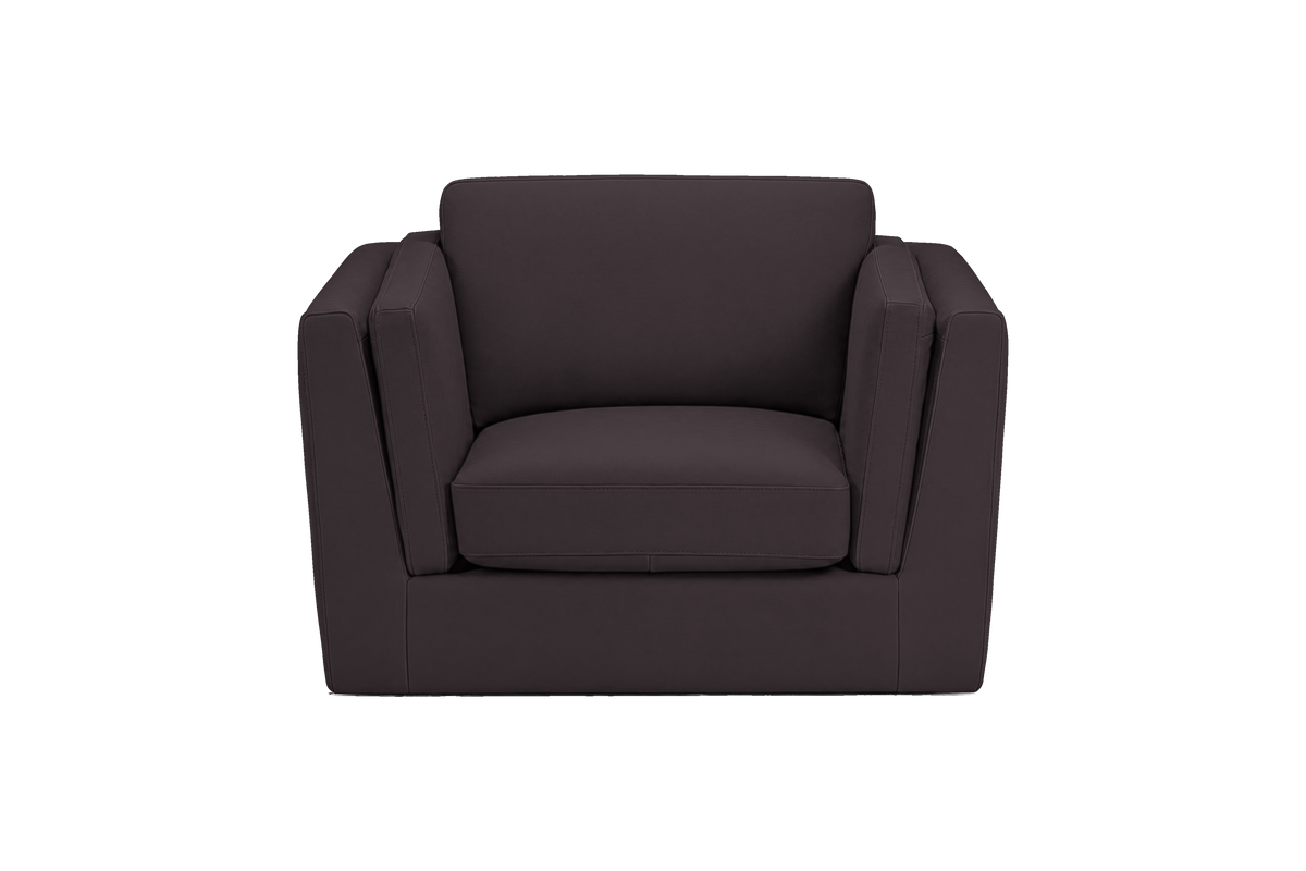 Valenti Armchair in Dante Charcoal