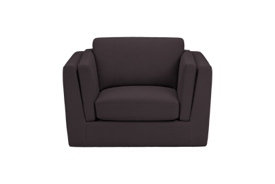 Valenti Armchair in Dante Charcoal