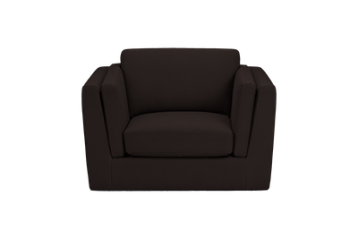 Valenti Armchair in Dante Ebony