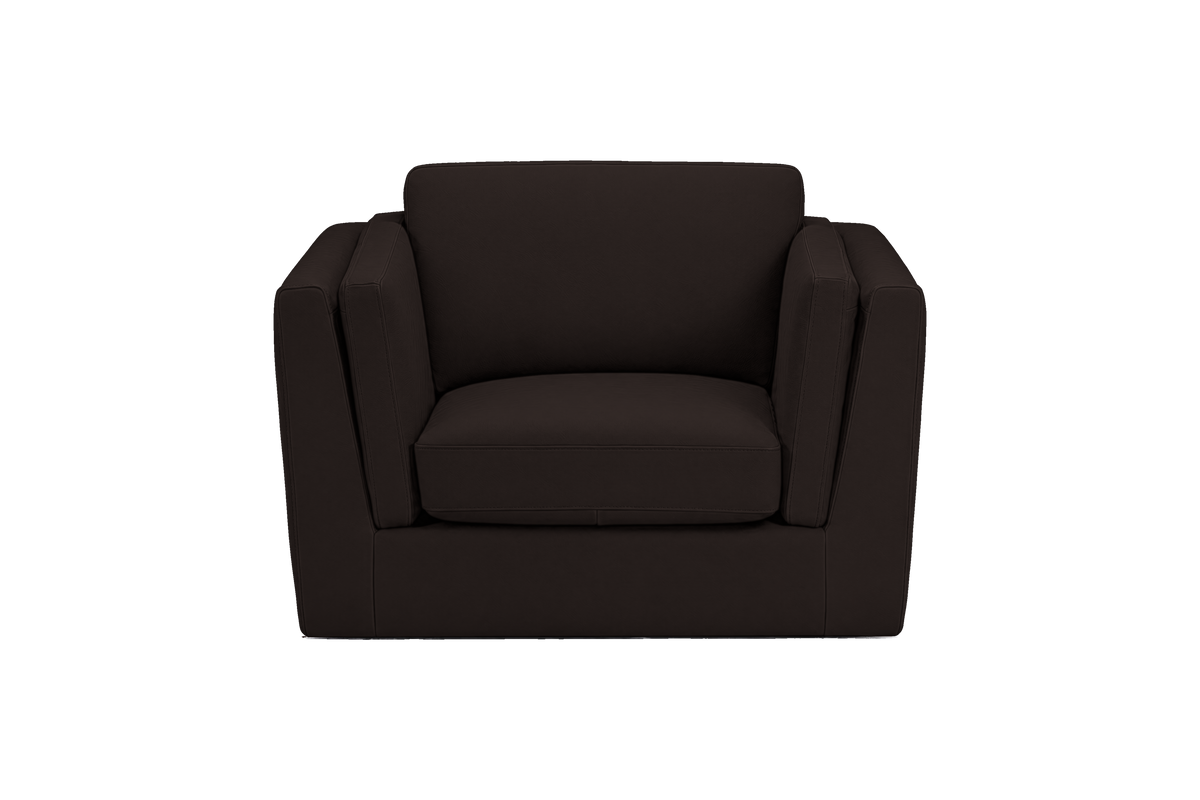 Valenti Armchair in Dante Ebony