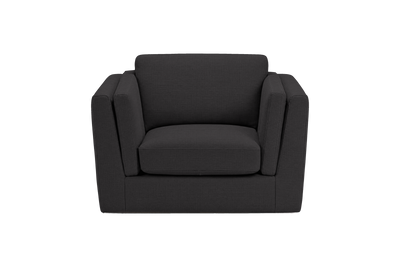 Valenti Armchair in Roni Ember