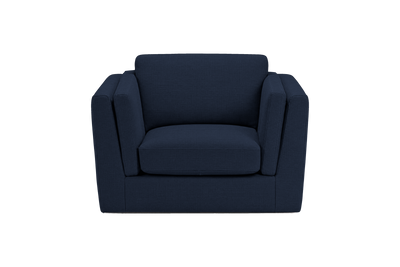 Valenti Armchair in Roni Ember Blue