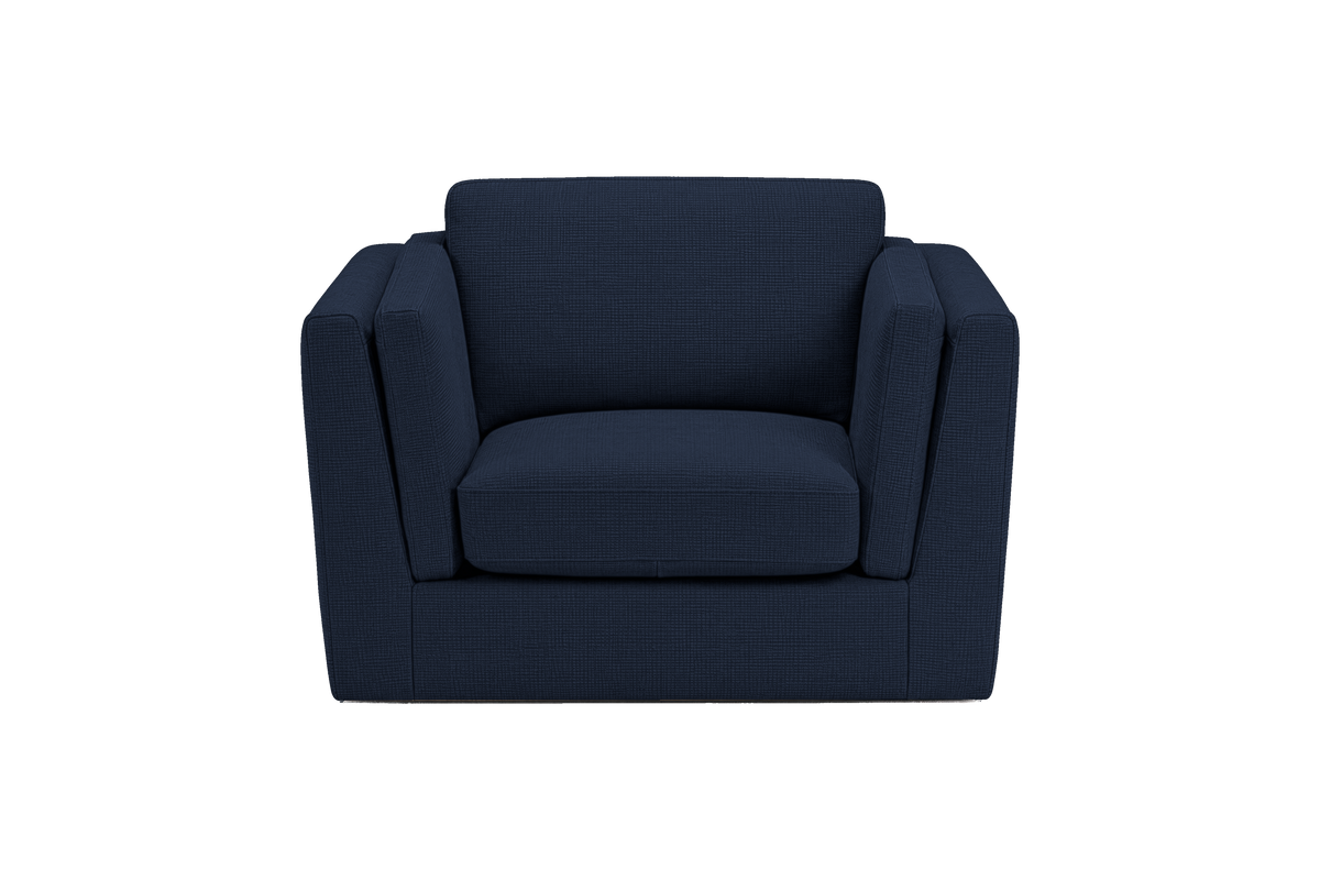 Valenti Armchair in Roni Ember Blue