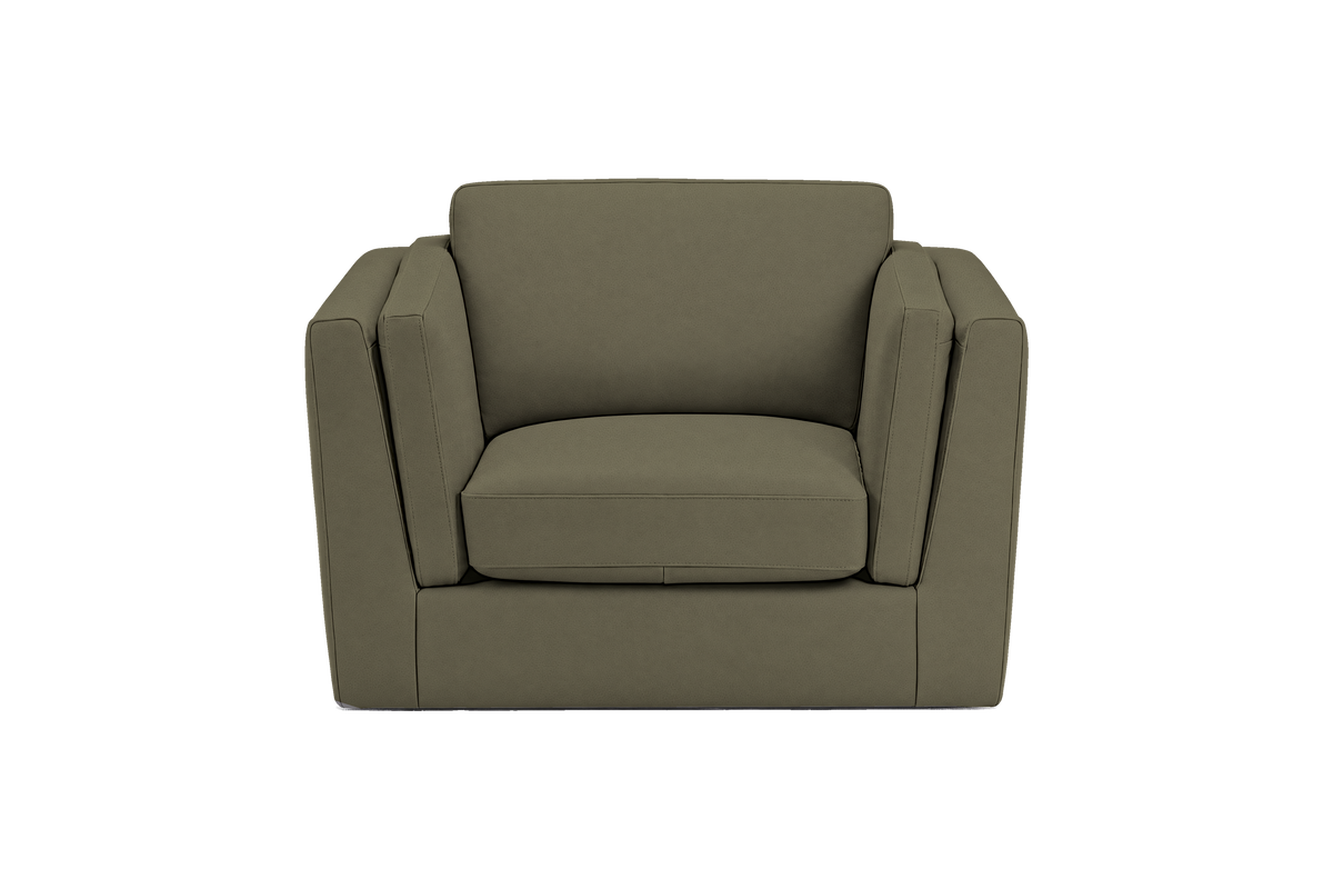 Valenti Armchair in Felix Olive