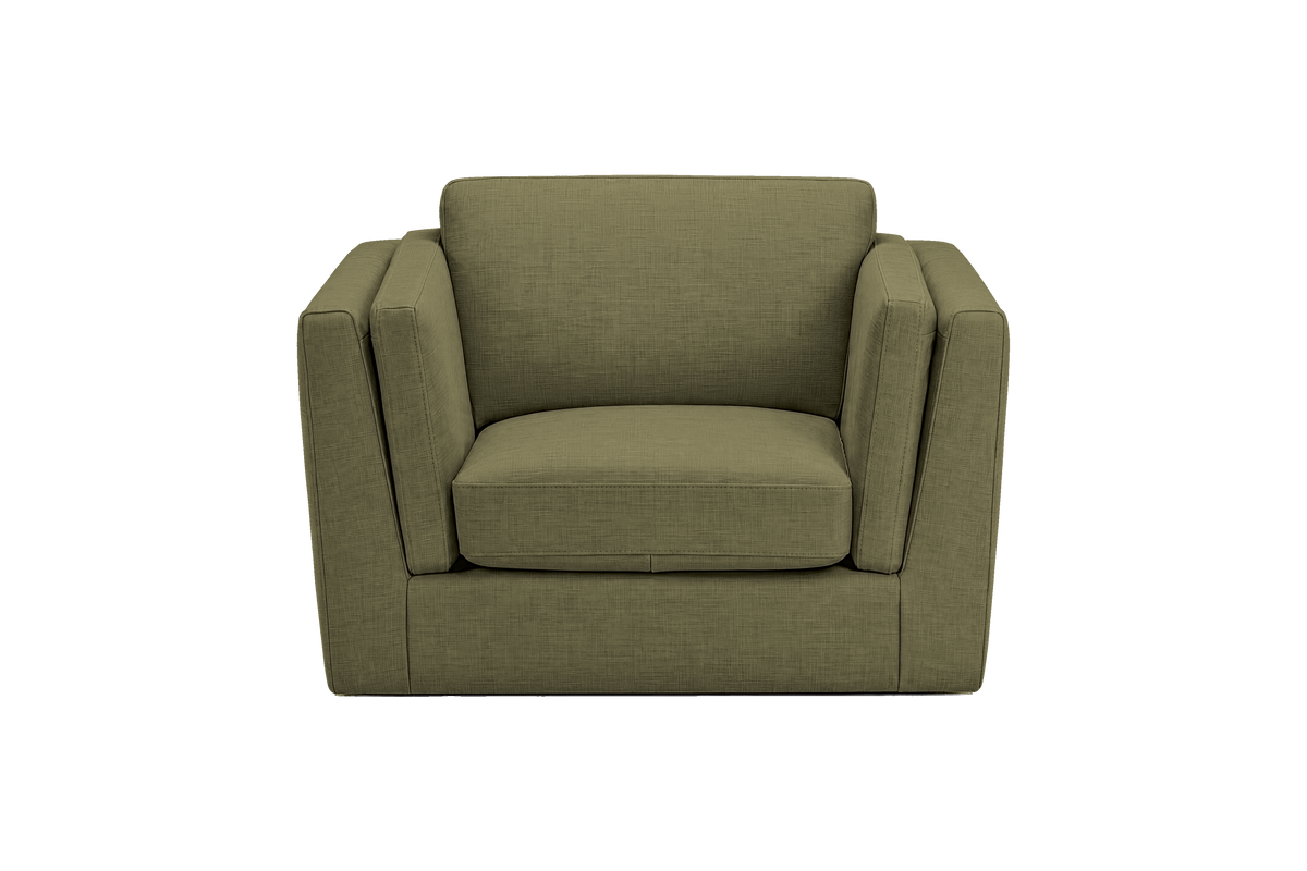 Valenti Armchair in Mosquito Sycamore