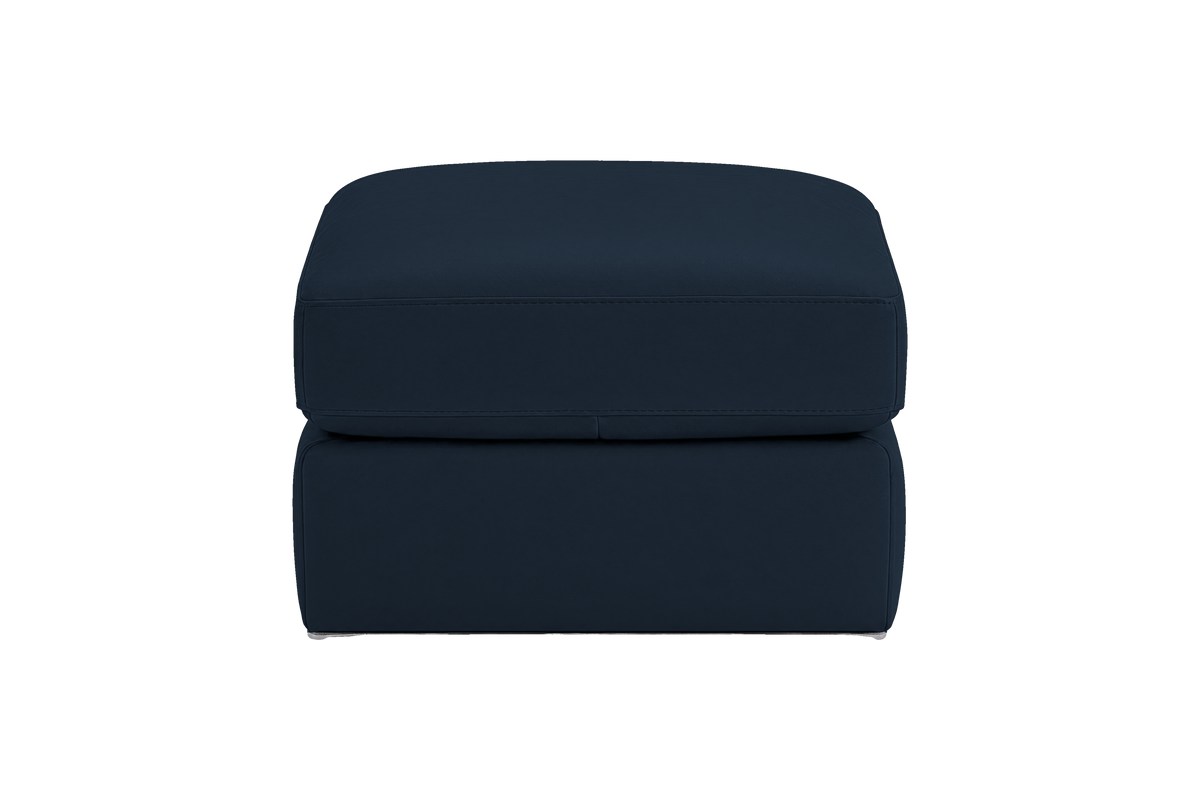 Valenti Footstool in Dante Aqua