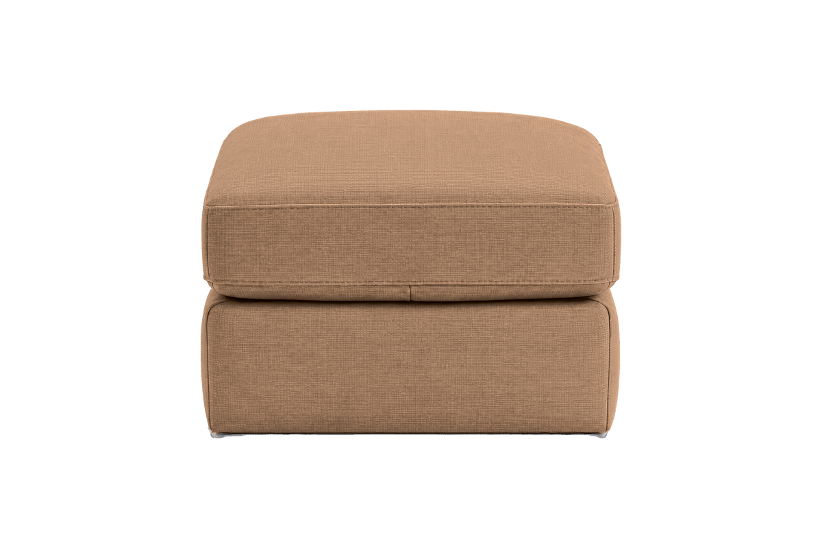 Valenti Footstool in Roni Biscotti
