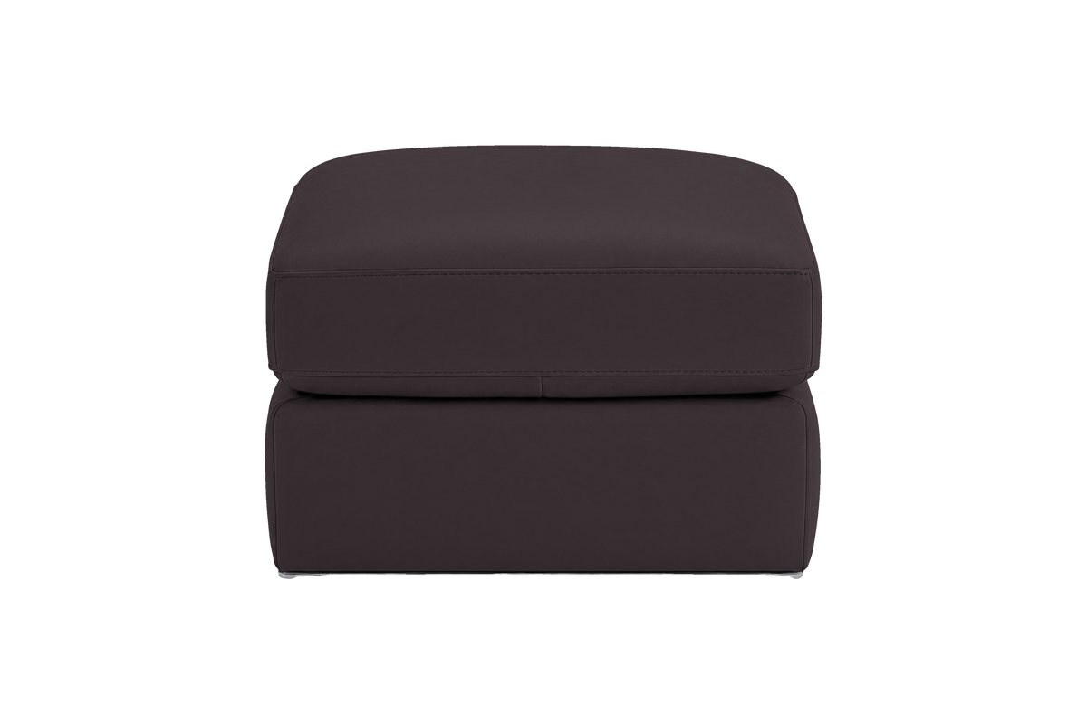 Valenti Footstool in Dante Charcoal