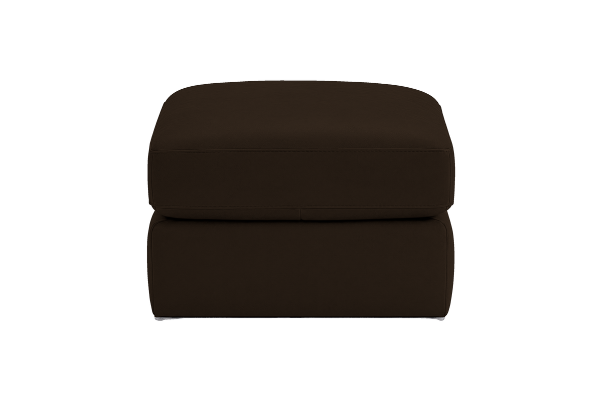 Valenti Footstool in Marfa Charcoal