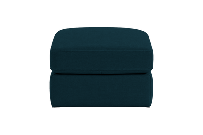 Valenti Footstool in Roni Deep Lake