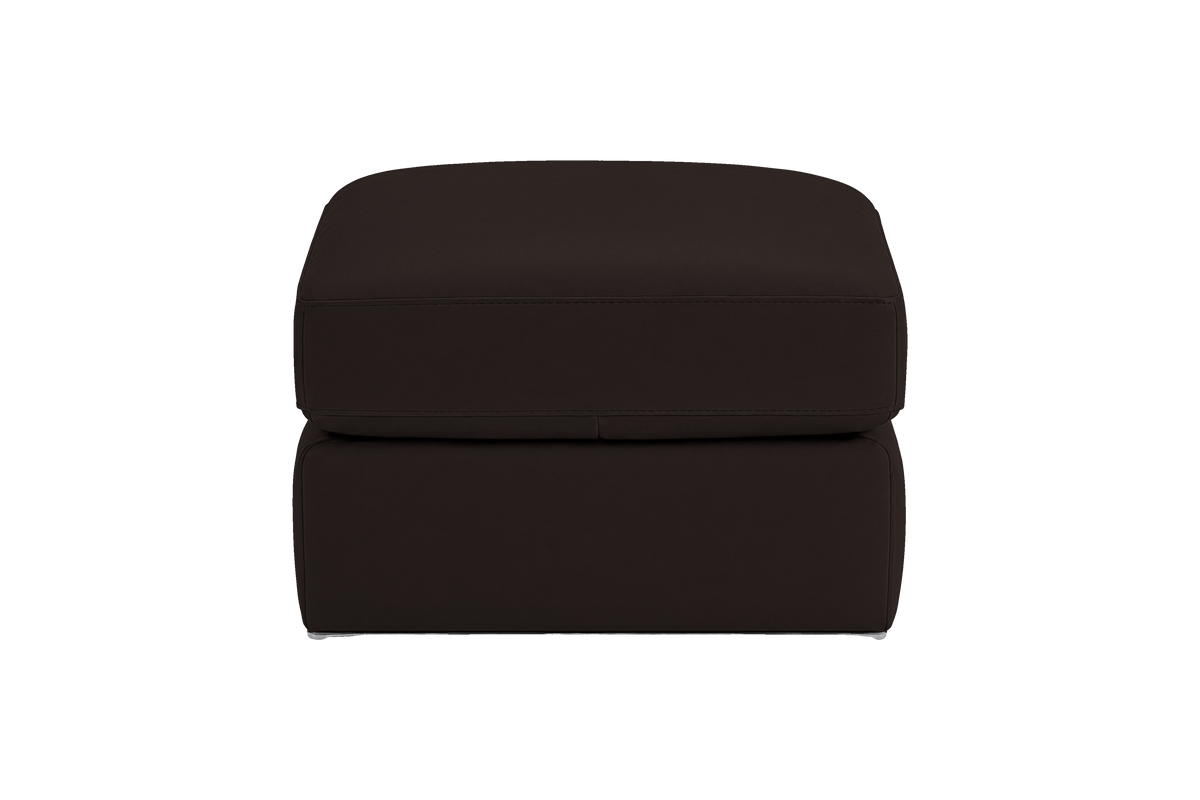 Valenti Footstool in Dante Ebony