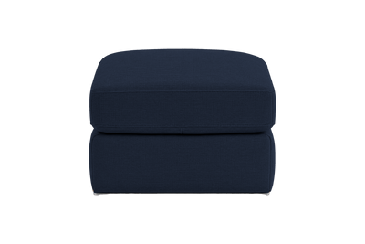Valenti Footstool in Roni Ember Blue